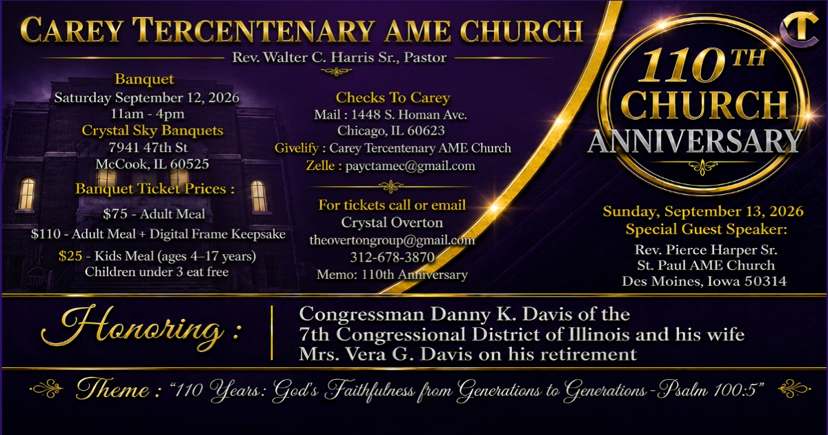 Church 110th Anniversary Church 110th Anniversary